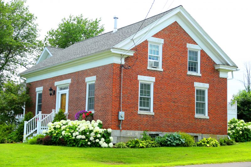 Brick House Painting detail