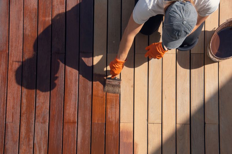 Wood Deck Staining Service