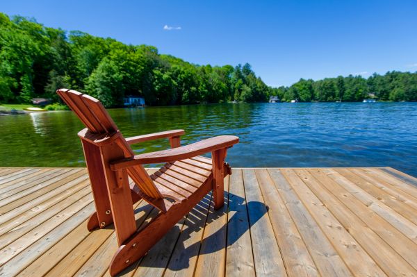Dock Staining Service